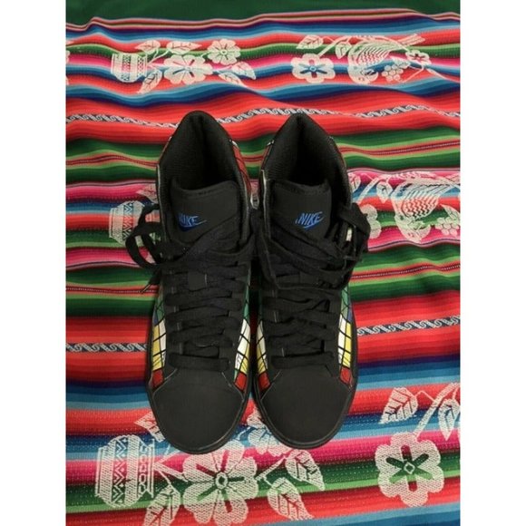 Nike Rare Blazer Mid Rubik's Cube Sneakers sz 6.5Y/8.5W - Picture 7 of 9